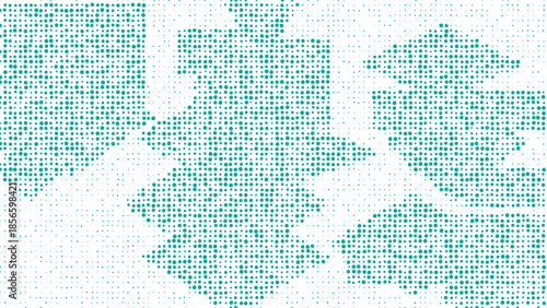 Random size squares halftone texture background