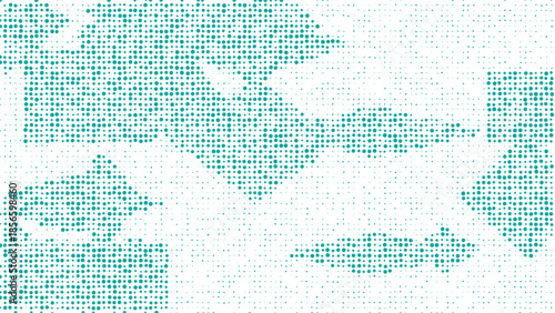 Random size squares halftone texture background