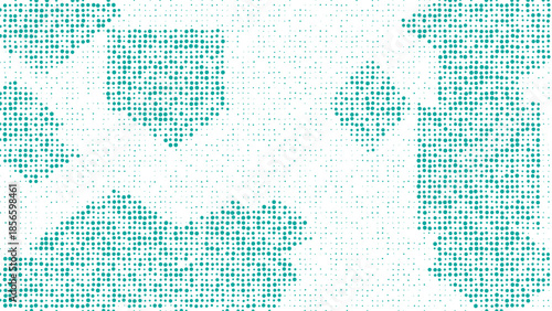 Random size squares halftone texture background