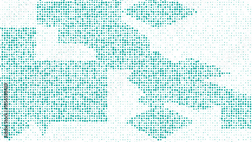 Random size squares halftone texture background