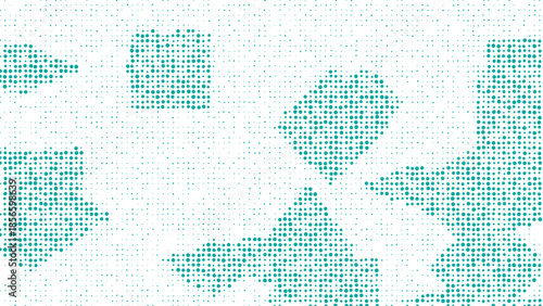 Random size squares halftone texture background
