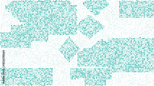 Random size squares halftone texture background