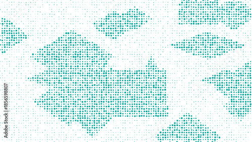 Random size squares halftone texture background