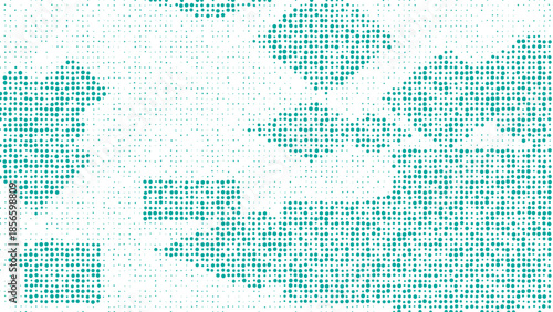 Random size squares halftone texture background