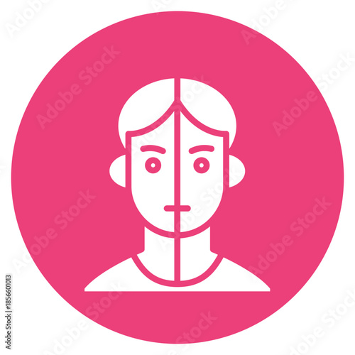 Personality icon vector image. Can be used for Psychology.