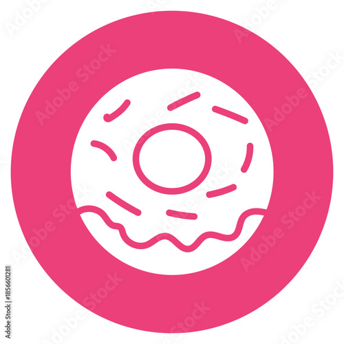 Donuts icon vector image. Can be used for Nutrition.
