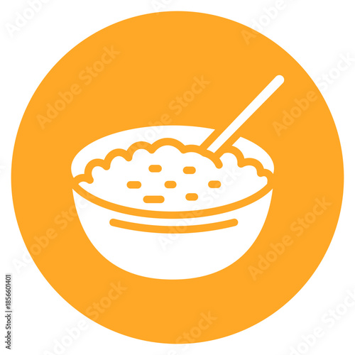 Porridge icon vector image. Can be used for Nutrition.