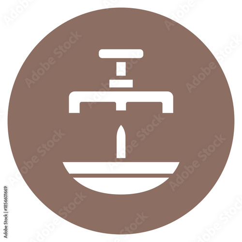 Drinking Fountain icon vector image. Can be used for Trekking.