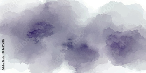 Soft abstract watercolor background in light purple and aqua hues blending seamlessly. Fluid texture with smooth gradients. featuring soft hues of purple and blue, perfect for design projects.