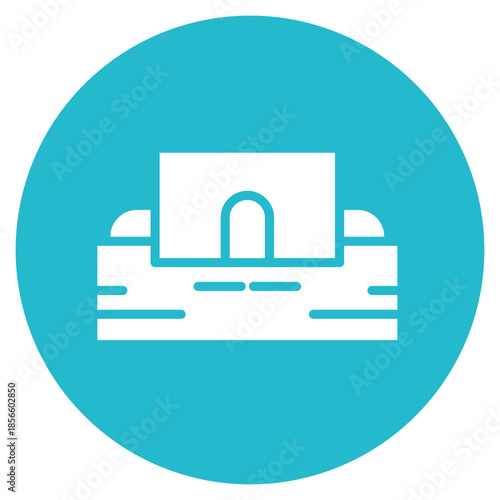 Bunker icon vector image. Can be used for Golf.