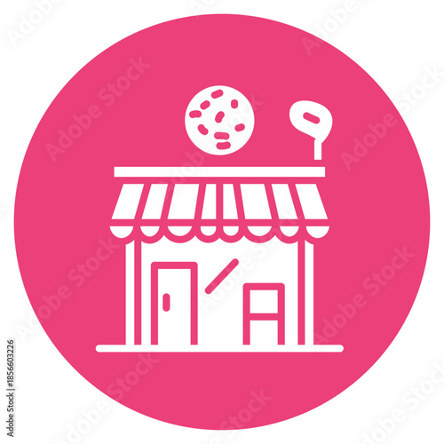 Golf Shop icon vector image. Can be used for Golf.