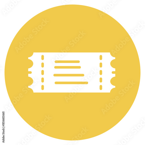 Lift Ticket icon vector image. Can be used for Ski Resort.