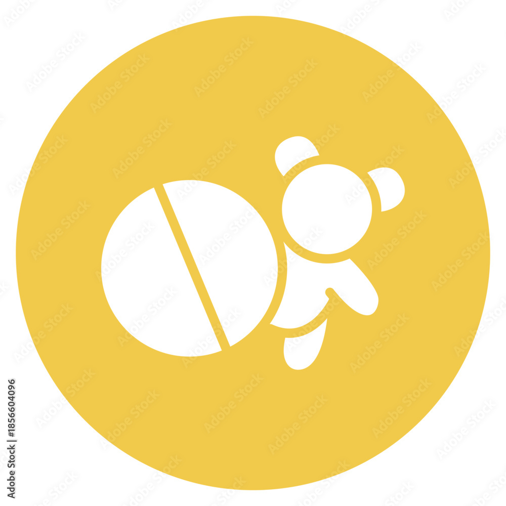 Obraz premium Play Date icon vector image. Can be used for Child Adoption.
