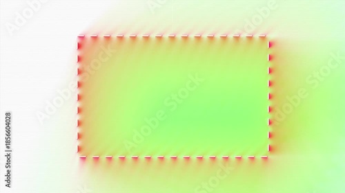 loop gradient frame. light background