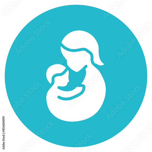 Positive Parenting icon vector image. Can be used for Child Adoption.