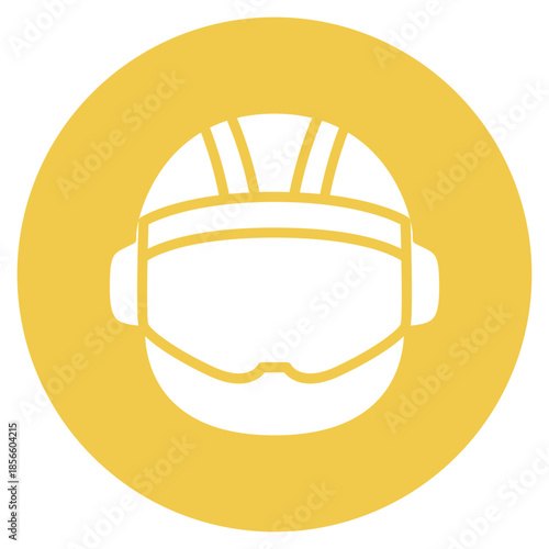 Helmet icon vector image. Can be used for Shooting.