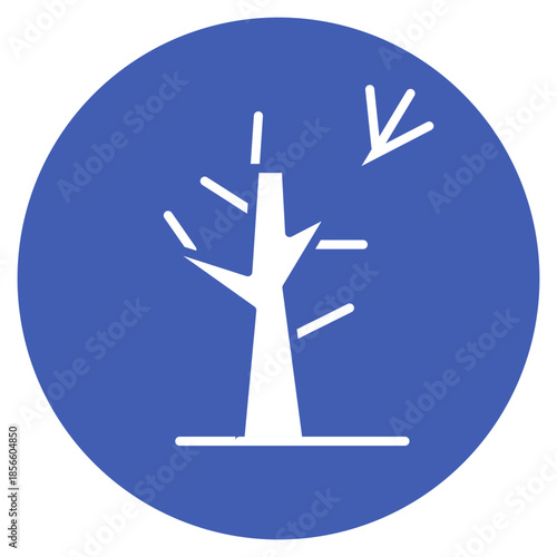 Deforestation icon vector image. Can be used for Rainforest.