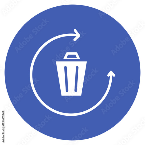 Waste Reduction icon vector image. Can be used for Global Warming.