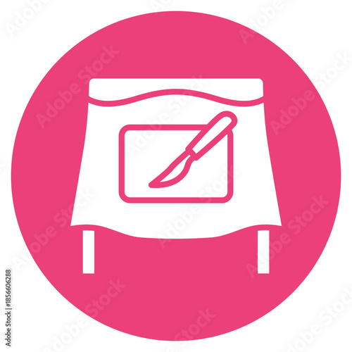 Sterile Field icon vector image. Can be used for Nursing.