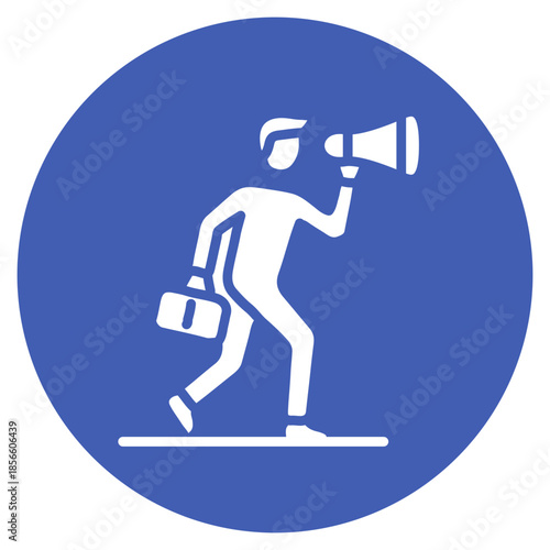 Evacuation Team icon vector image. Can be used for Public Services.