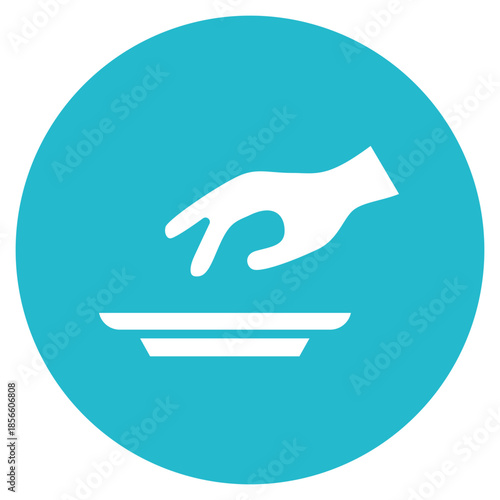 Compulsive Eating icon vector image. Can be used for Addiction.