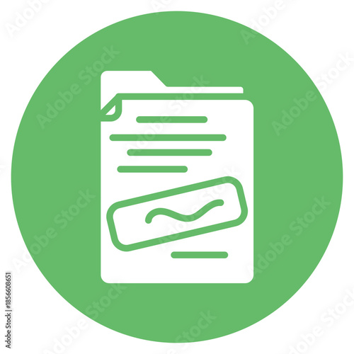 Confidential File icon vector image. Can be used for Documents And Files.