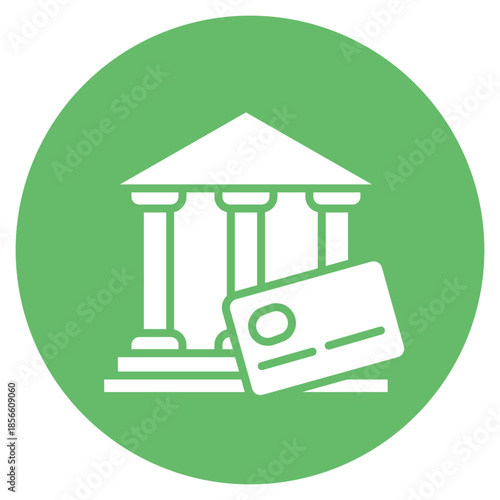 Credit Bureau icon vector image. Can be used for Credit And Loan.