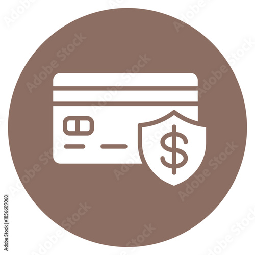 Credit Insurance icon vector image. Can be used for Credit And Loan.