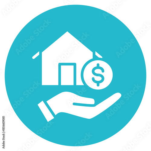 Down Payment icon vector image. Can be used for Credit And Loan.
