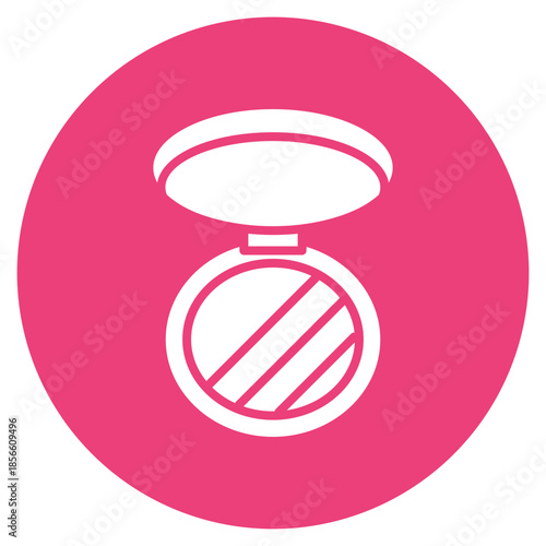 Bronzer icon vector image. Can be used for Cosmetology.