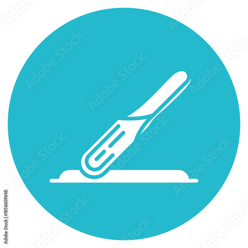 Nail File icon vector image. Can be used for Cosmetology.