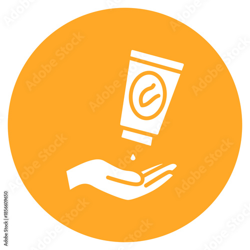 Massage Cream icon vector image. Can be used for Cosmetology.
