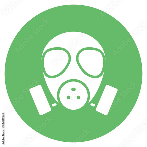 Gas Mask icon vector image. Can be used for Crime Investigation.