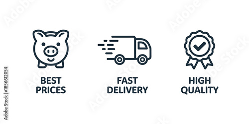 Affordable Prices Fast Shipping High Quality Icons Set