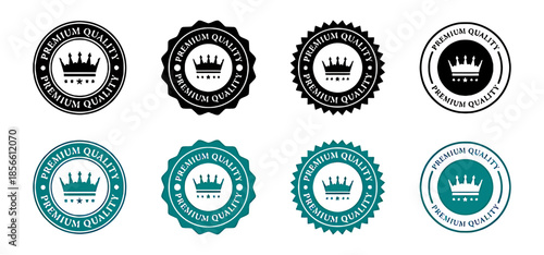 Collection of premium quality stamps with crown designs