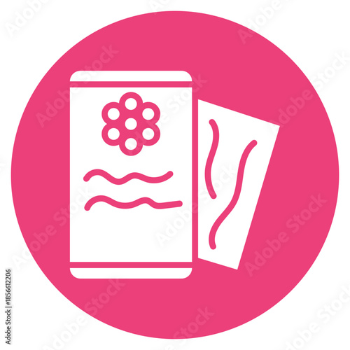 Fabric Softener Sheet icon vector image. Can be used for Laundry.