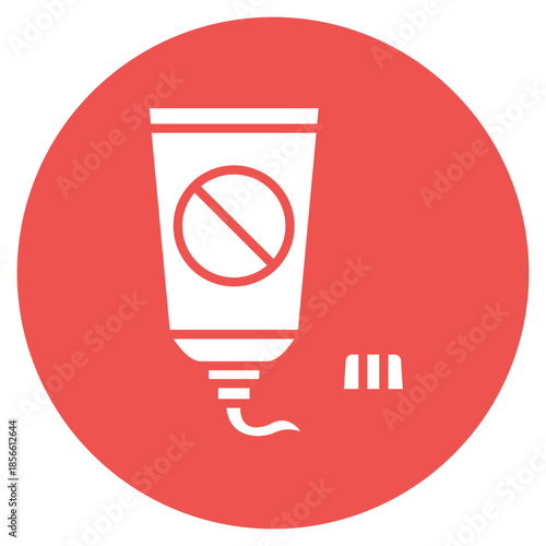 Antifungal Cream icon vector image. Can be used for Dermatology.