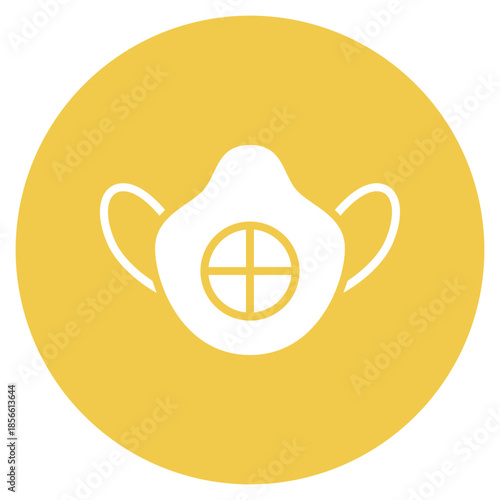Respirator Mask icon vector image. Can be used for Tuberculosis.