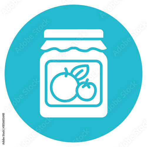 Berry Jam icon vector image. Can be used for Brunch.