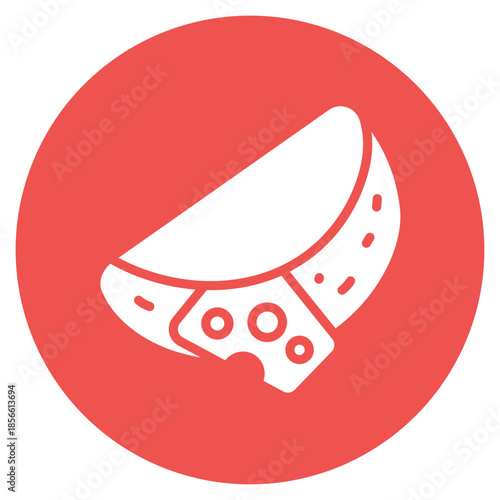 Cheese Omelette icon vector image. Can be used for Brunch.