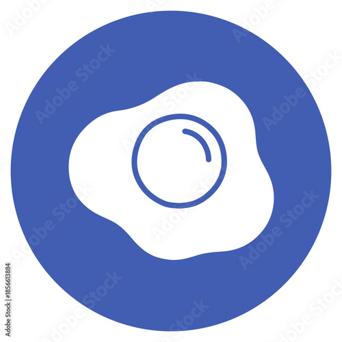 Poached Egg icon vector image. Can be used for Brunch.