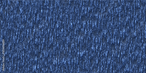Close-up view of a dark blue heathered fabric texture with subtle vertical striations, creating a soft and uniform background.