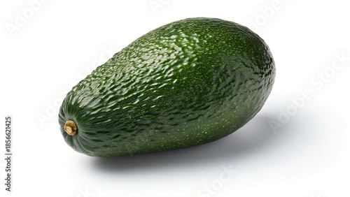 avocado isolated on white