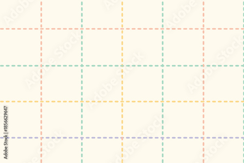 Colorful dotted grid design on a light background for creative projects and organization purposes