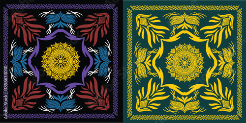 BANDANA UNIQ FULLCOLOR FOR CLOTHING DESIGN