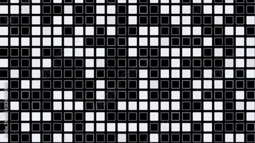 Broadcast Hi-Tech Blinking Illuminated Cubes Room Stage, Multi Color, Events, 3D, Loopable, 4K