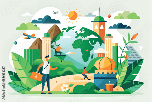 Resilient Tourism Economy Global Concept Design.eps