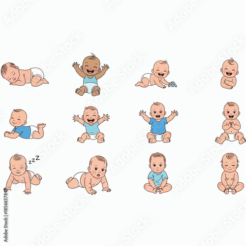 Vector file illustration on white background