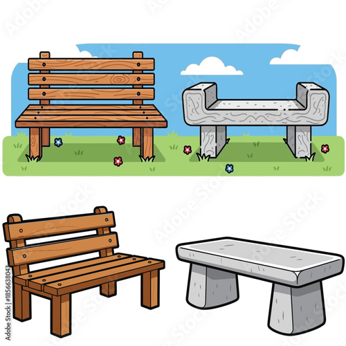 Vector file illustration on white background