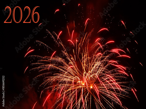 Feuerwerk Neujahr 2026